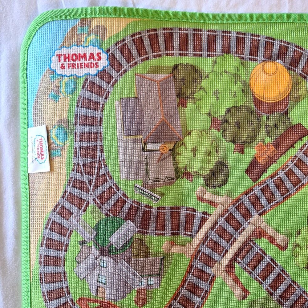 Thomas & Friends Playmat 30x24 Train Tracks Zoo Farm Hospital - Picture 5 of 9